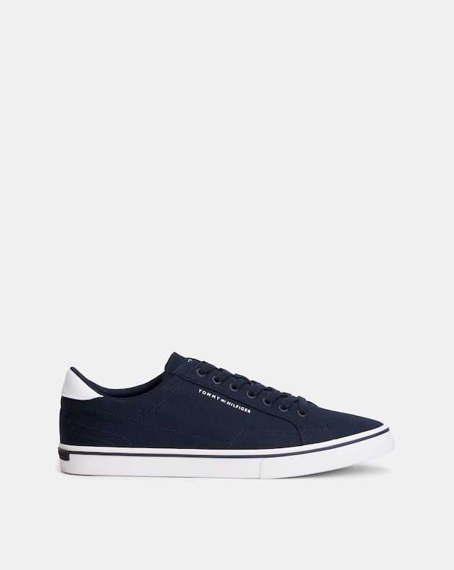 Tommy Hilfiger Vulc Canvas Trainers - Navy