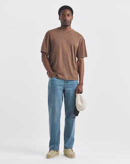 Union Straight Fit Stretch Jeans Light Wash