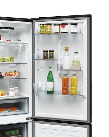 HOOVER HONCQ2T618EBK 60 x 185cm Refrigerator (Black)