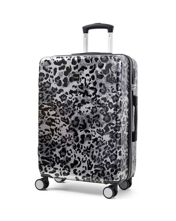 Rock Savannah Leopard Medium Suitcase