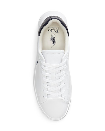 Polo Ralph Lauren Heritage Court Super Trainers - White