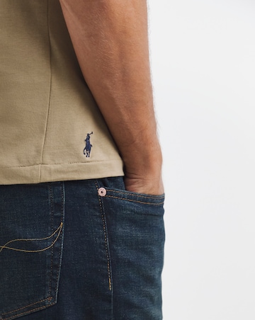 Polo Ralph Lauren Short Sleeve Logo T-Shirt - Tan
