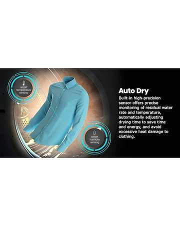 Hisense 5S Series DH5S102BB 10kg Heat Pump Tumble Dryer