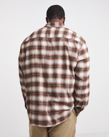 Jack & Jones Joshua Check Shirt - Brown