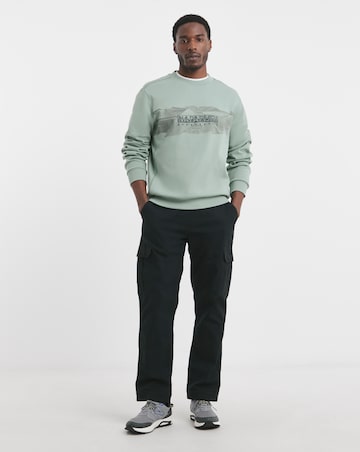 Napapijri Vanni Graphic Sweatshirt - Green