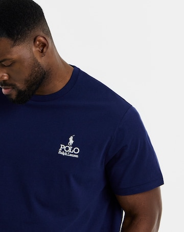 Polo Ralph Lauren Short Sleeve Chest Logo T-Shirt - Navy