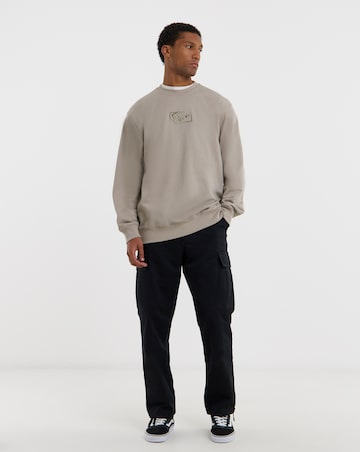 VANS Blocked Box Loose Crewneck Sweatshirt
