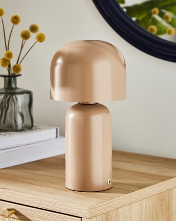 Mushroom Wireless Rechargeable LED Lamp