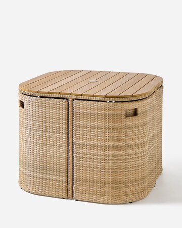 Seville Compact Dining Set with Parasol