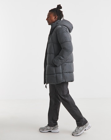 Grey Puffer Jacket