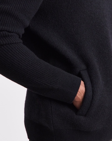 Barbour Milburn 1/2 Zip Knitted Jumper - Black