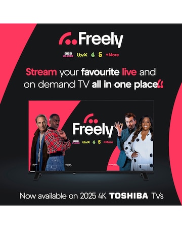 Toshiba 55UV1563DB 55in 4k Ultra HD Smart TV with Freely
