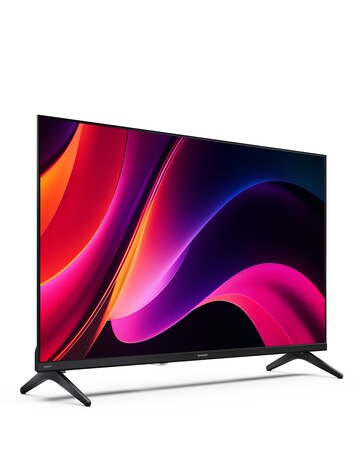 SHARP 1T-C32HE3245KB 32in QLED HD Ready Smart TiVo LED TV with Freely