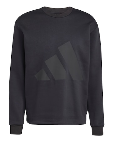 adidas Fleece Big Logo Crew Neck Tracksuit