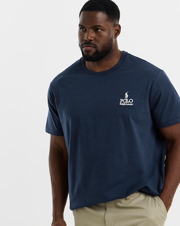 Polo Ralph Lauren Short Sleeve Chest Logo T-Shirt - Navy