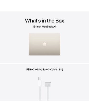 Apple MacBook Air (M5, 2026) 13in 10-core CPU 8-core GPU 16GB 512GB - Starlight