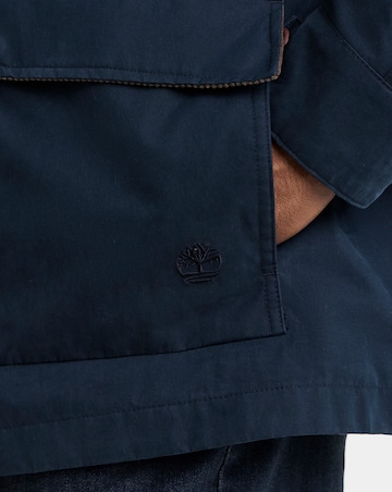 Timberland Waterproof Cotton Barn Coat - Navy