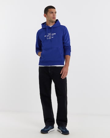 Tommy Hilfiger Graphic Hoodie - Bright Blue