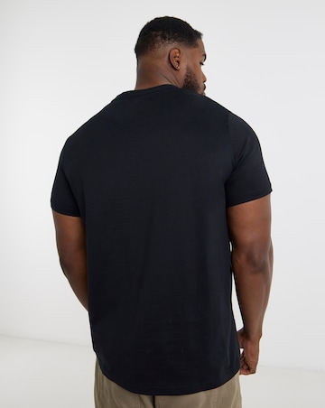 Premium 100% Mercerised T-Shirt- Black