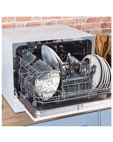 Russell Hobbs RHTTDW6W Table Top Dishwasher - White