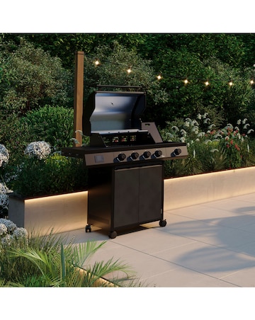 Charles Bentley Ottimo Origin Pro 380 4 Burner Gas Barbecue with Side Burner