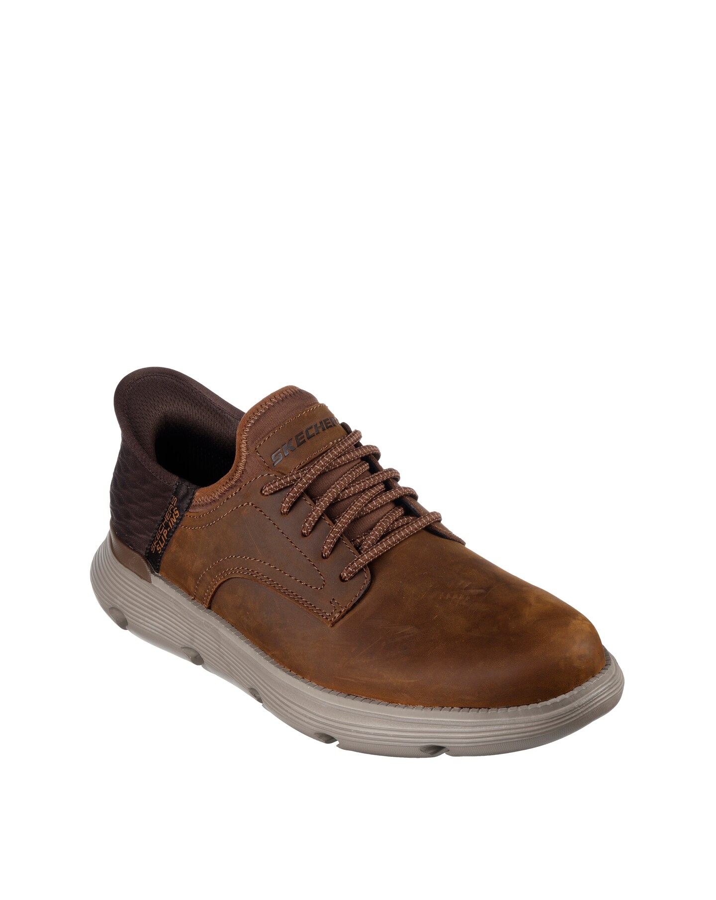 skechers brown casual shoes
