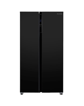 Russell Hobbs RH90AFF201B Slim American Fridge Freezer - Black E Rated