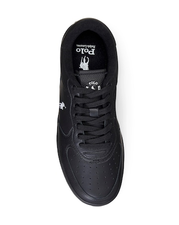 Polo Ralph Lauren Masters Court Trainers - Black