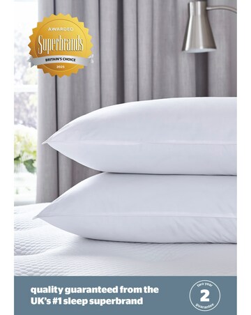 Silentnight Pure Cotton Pack of 2 Pillows