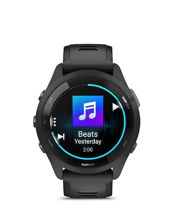 Garmin Forerunner 265 Music Smart Watch - Black/Slate Grey