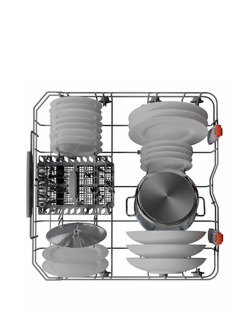 Hotpoint HFC3C26WCBUK Full Size Dishwasher - 14 Place Settings - Black