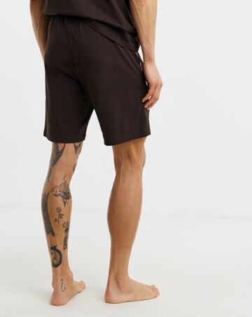 BOSS Mix & Match Lounge Short - Dark Brown