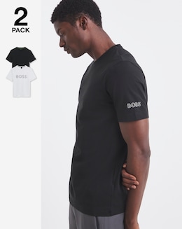 BOSS 2 Pack Short Sleeve Logo T-Shirt - Multi