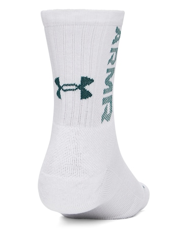 Under Armour 3-Maker 3 Pack Mid Crew Socks