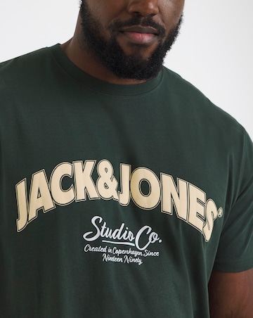 Jack & Jones Bronx Logo T-Shirt 3 Pack - Multi