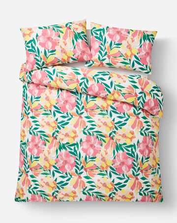 Trina Floral Cotton Blend Duvet Cover Set