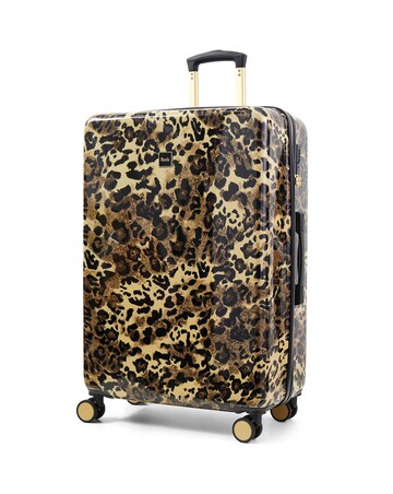 Rock Savannah Leopard 3pc Suitcase Set