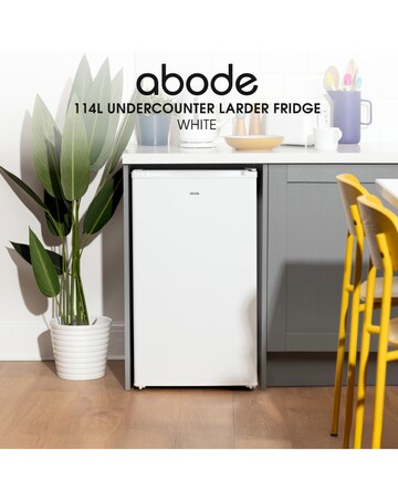 ABODE 50CM UNDERCOUNTER LARDER FRIDGE - WHITE