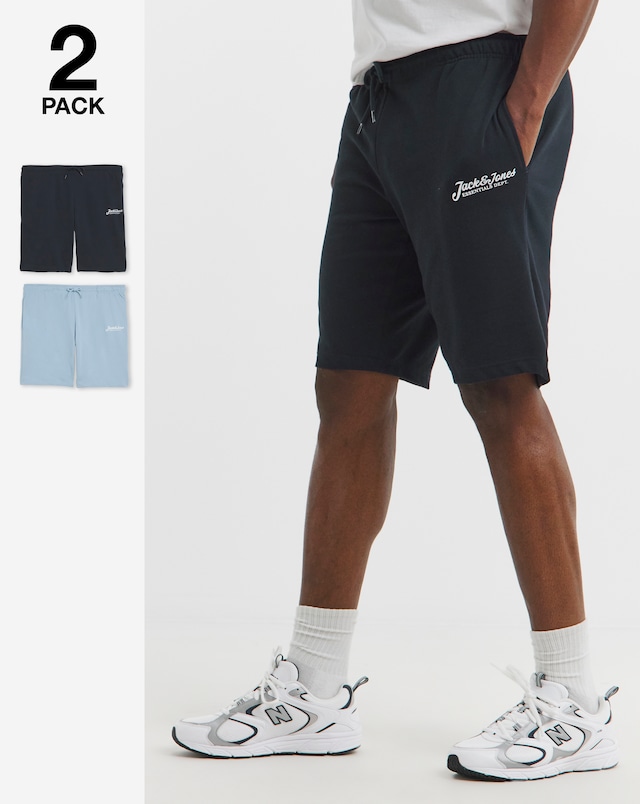 Jack & Jones Beau Sweat Shorts  2 Pack - Multi