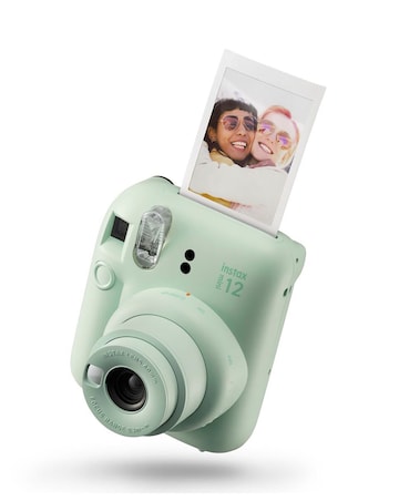 Fujifilm Instax Mini 12 Instant Camera with 20 Shot Film Pack - Mint Green