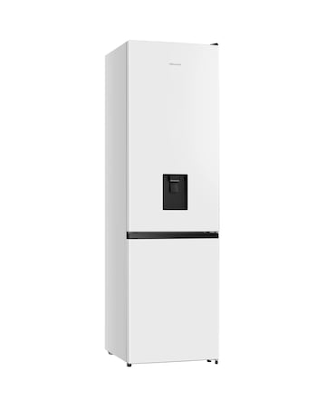 Hisense RB435N4WWE 60x200cm Total No Frost Combi Fridge Freezer - White