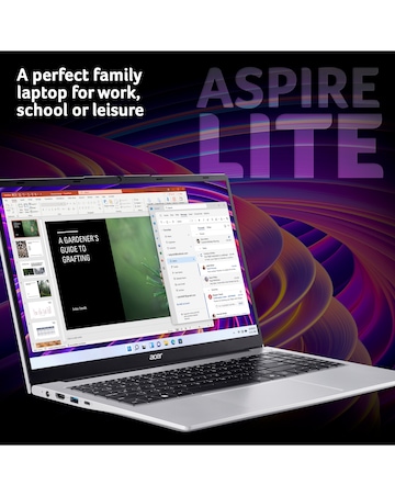 Acer Aspire Lite Laptop - 15.6in FHD AMD Ryzen 5 16GB 512GB