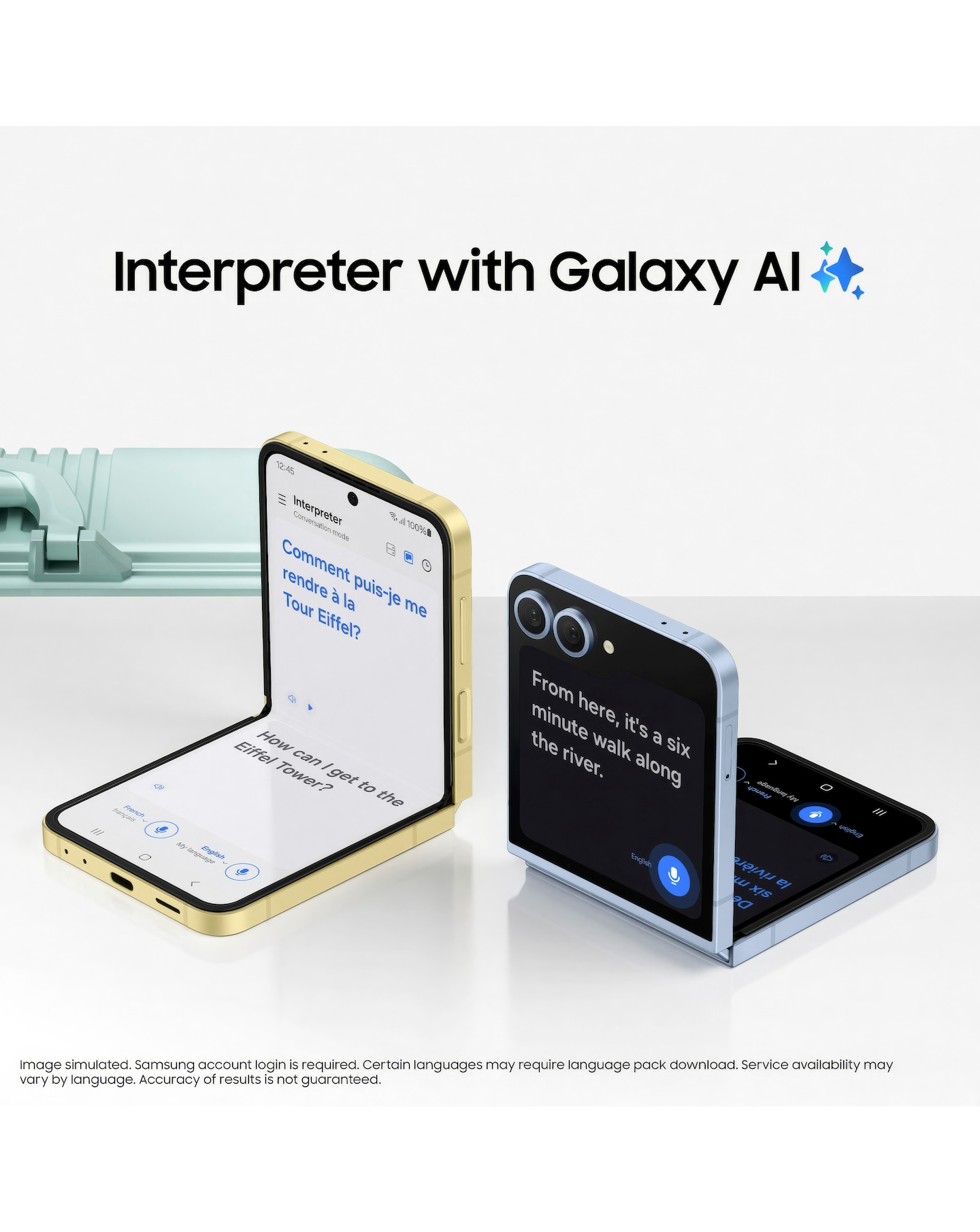 Samsung Galaxy Z Flip6 512GB 5G - Mint - Galaxy AI | Jacamo