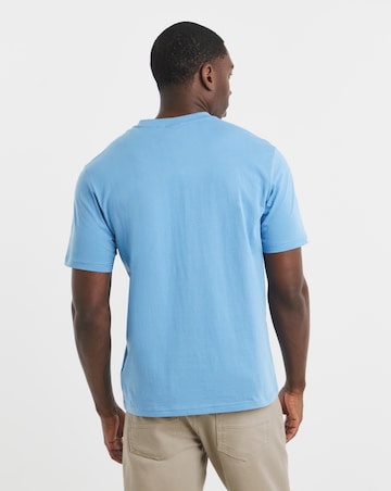 Napapijri Phos Short Sleeve T-Shirt - Blue
