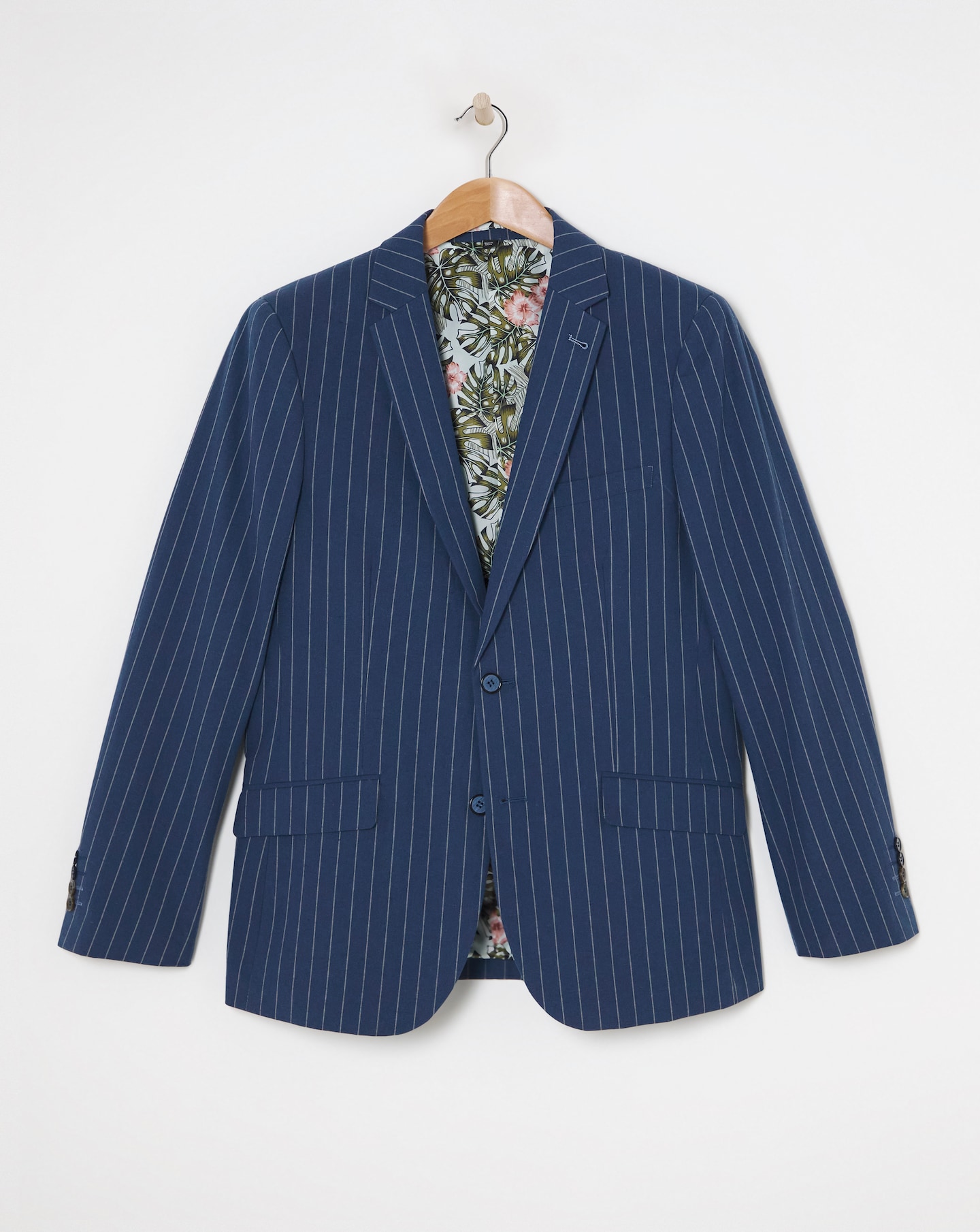 Joe Browns Striped Cotton Linen Suit Jacket | Jacamo