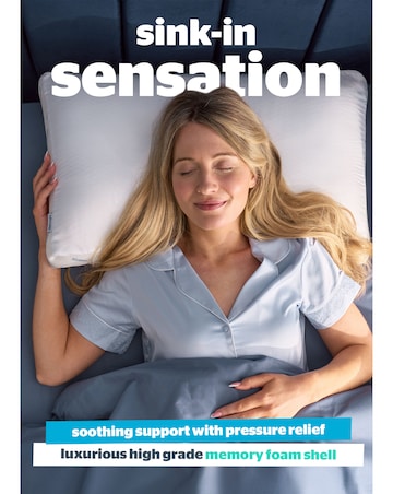 Silentnight Airmax 2 Pack Breathable Memory Foam Pillow