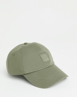 BOSS Classic Badge Cotton Cap - Green