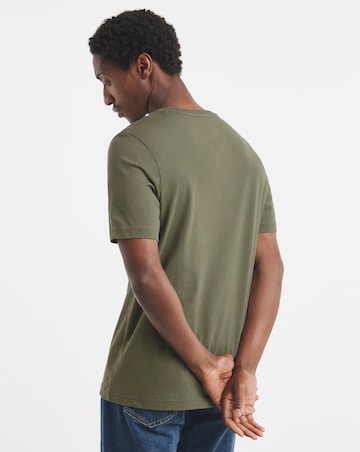 Tommy Hilfiger Short Sleeve Tropical Floral T-Shirt - Green