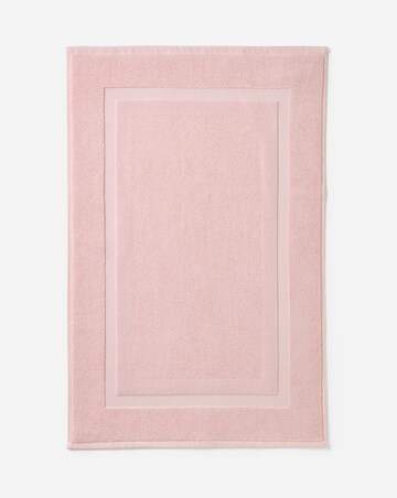 Egyptian Cotton Bath Mat - Soft Pink