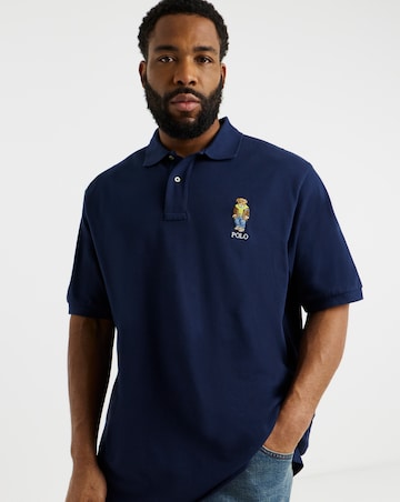 Polo Ralph Lauren Short Sleeve Bear Polo - Navy
